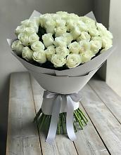 Букет 35 Белых роз в Усть-Лабинске