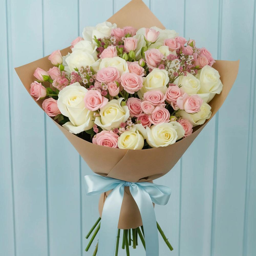 Букет цветов из: Розы в Усть-Лабинске