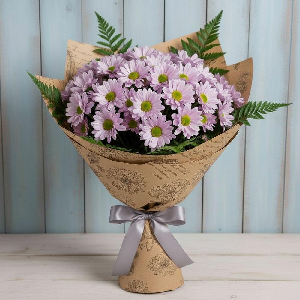 Букет цветов из: Хризантемы в Усть-Лабинске