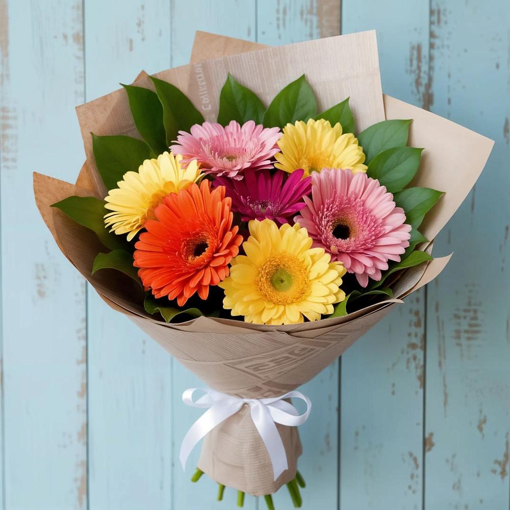 Букет цветов из: Герберы в Усть-Лабинске