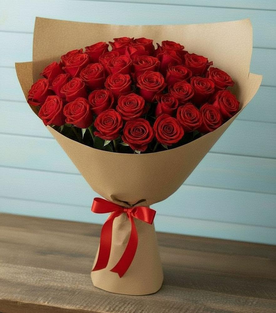Букет Красные розы Милано в Усть-Лабинске