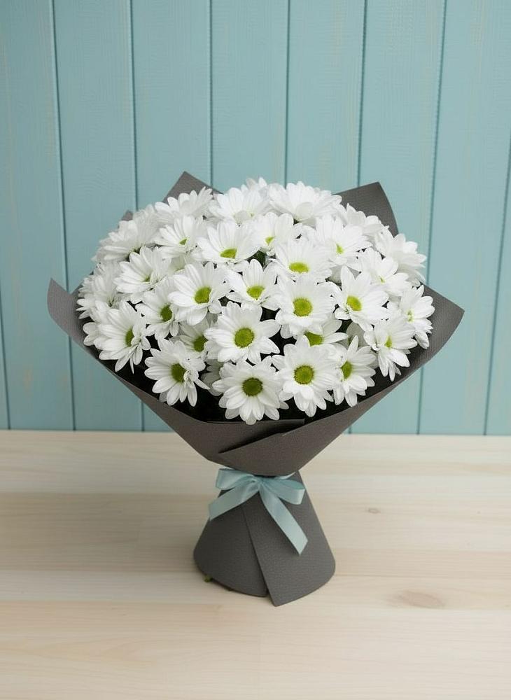 Букет цветов из: Хризантемы в Усть-Лабинске