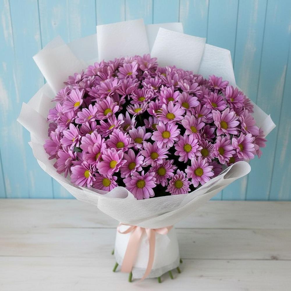 Букет цветов из: Хризантемы в Усть-Лабинске