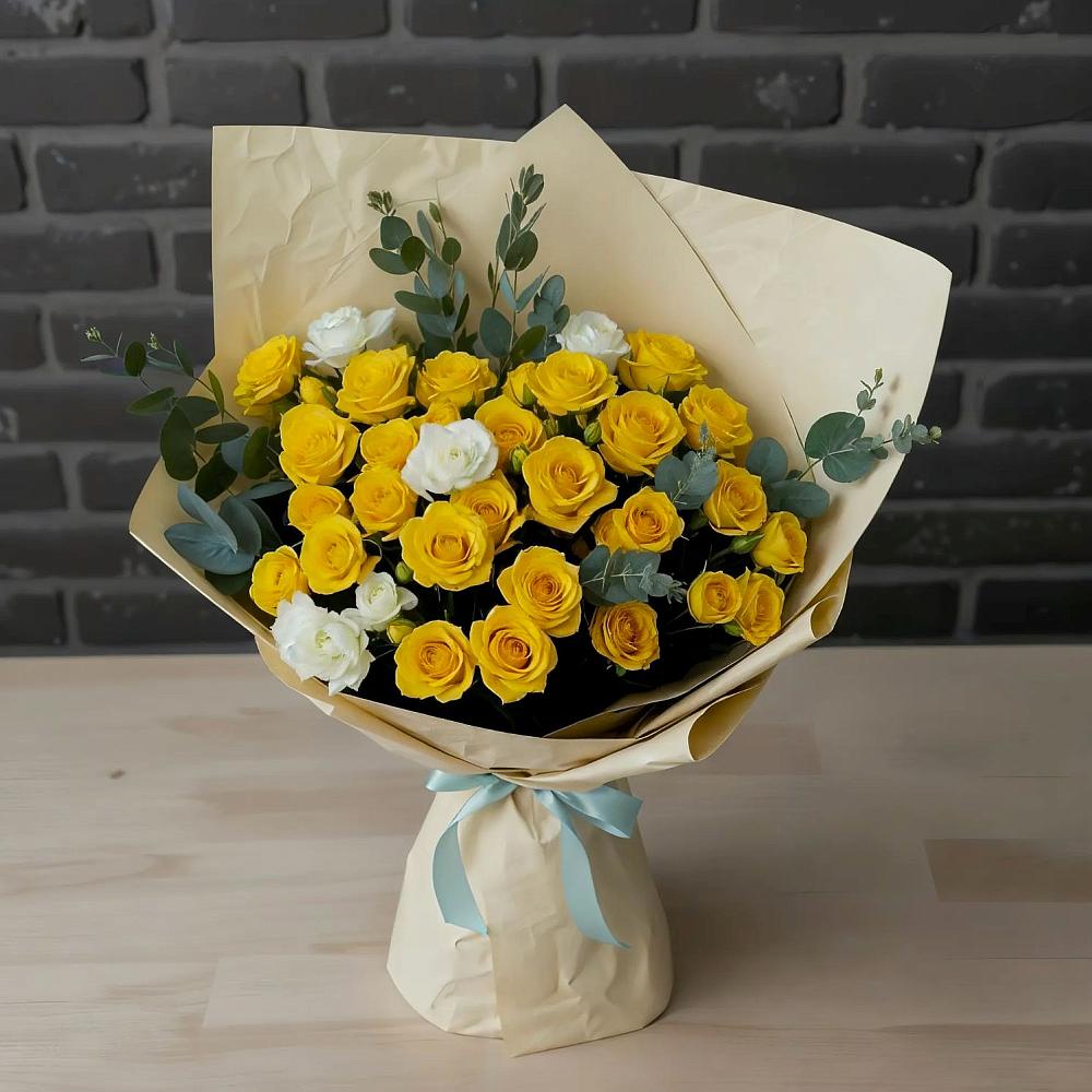 Букет цветов из: Розы в Усть-Лабинске