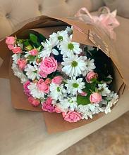 Букет цветов из:  Розы и Хризантемы #REPLACE_PRED# Усть-Лабинске