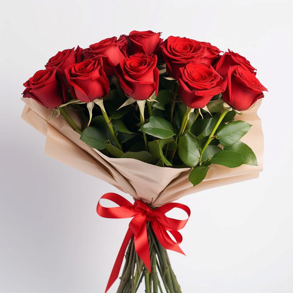 Букет 11 Красных роз Эдлесс Лав в Усть-Лабинске